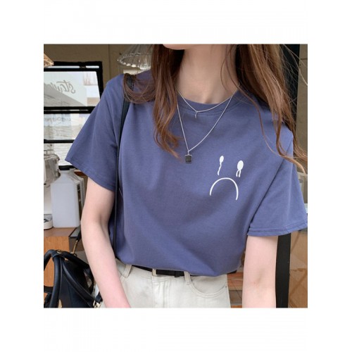 短袖T恤女夏季新款韩版圆领宽松百搭学生上衣体恤ins女装